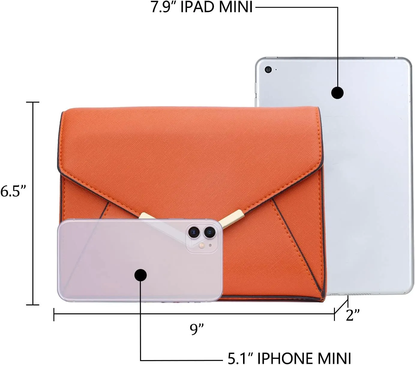 KKXIU Women Elegant Faux Leather Evening Envelope Clutch Purse Foldover Bags for Party Wedding Prom