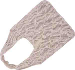 Knitted Hollow Beach Bag Fashionable Shoulder Bag Large Capacity Versatile for Occasions