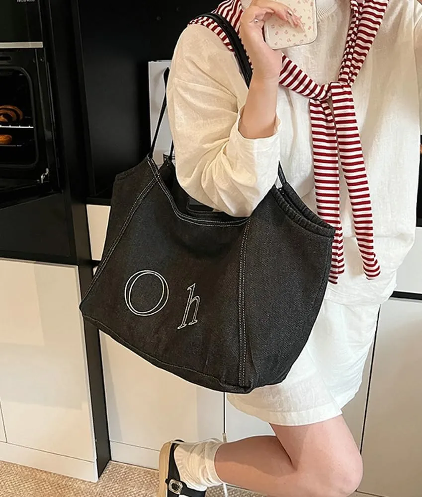 Large Canvas Tote Bag Reusable Grocery Bags Shopping Bags for Women Foldable Extra Large Hobo Bag