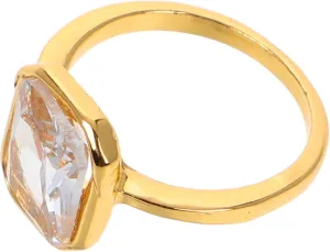 LIFKOME Stunning Women's Gold Plated Wedding Ring Sapphire Jewelry Set Engagement Ring Knuckle Band Bridal Jewelry