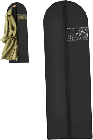 Luxshiny Foldable Suit Garment Bag Stylish Dress Storage for Formal Gowns Suits Dresses Versatile Travel Closet Protector Capacity Dust Cover for Clothes
