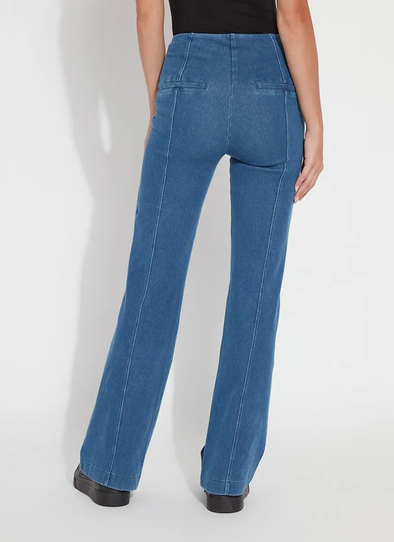 Lyss Denim Trouser  High Waisted Stretch Jeans for Women, Stretch Denim with an Elevated, Polished Look