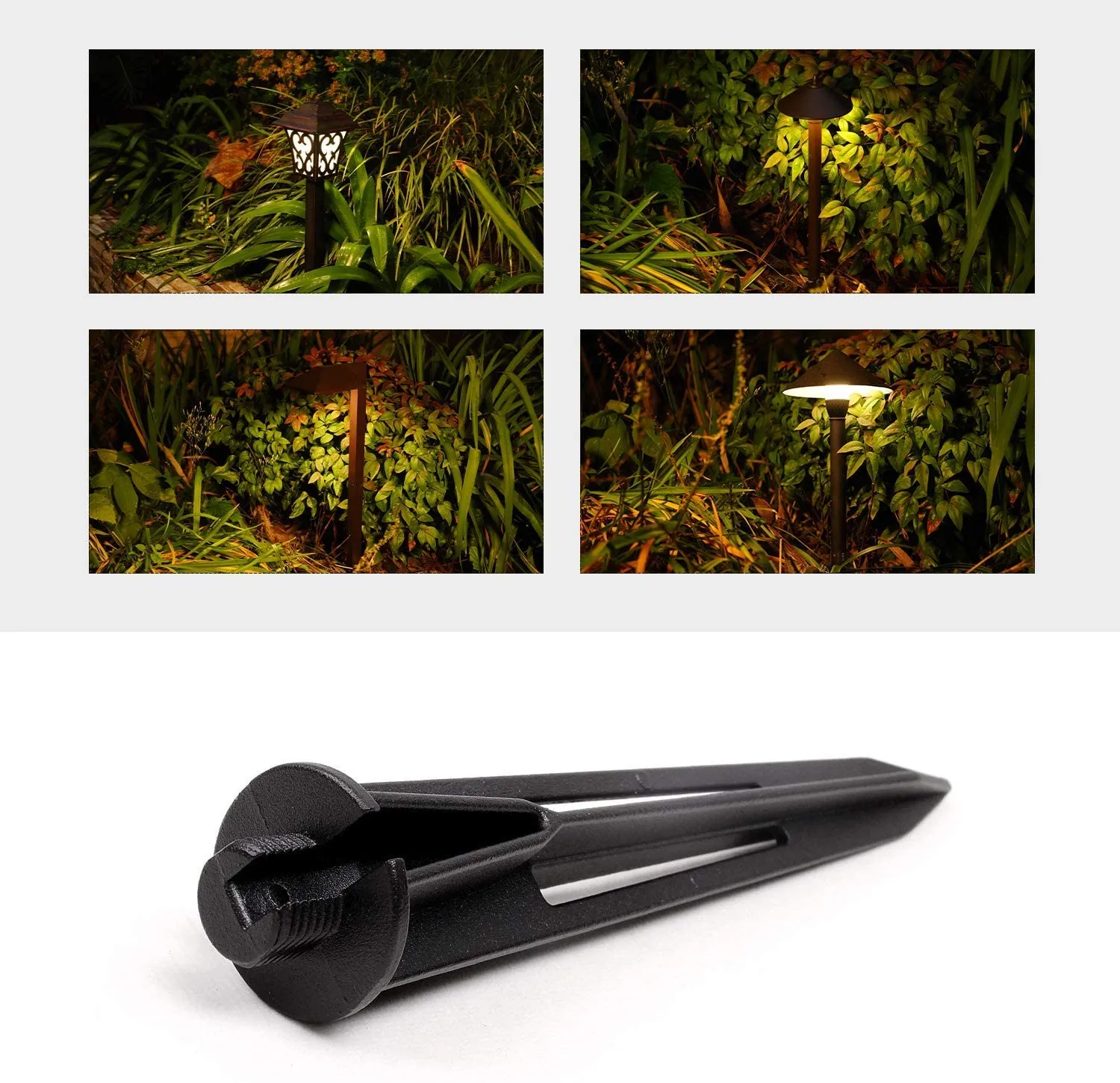 Malibu Replacement Stake For Landscape Lighting Diecast Aluminum Construction 8101-4820-01