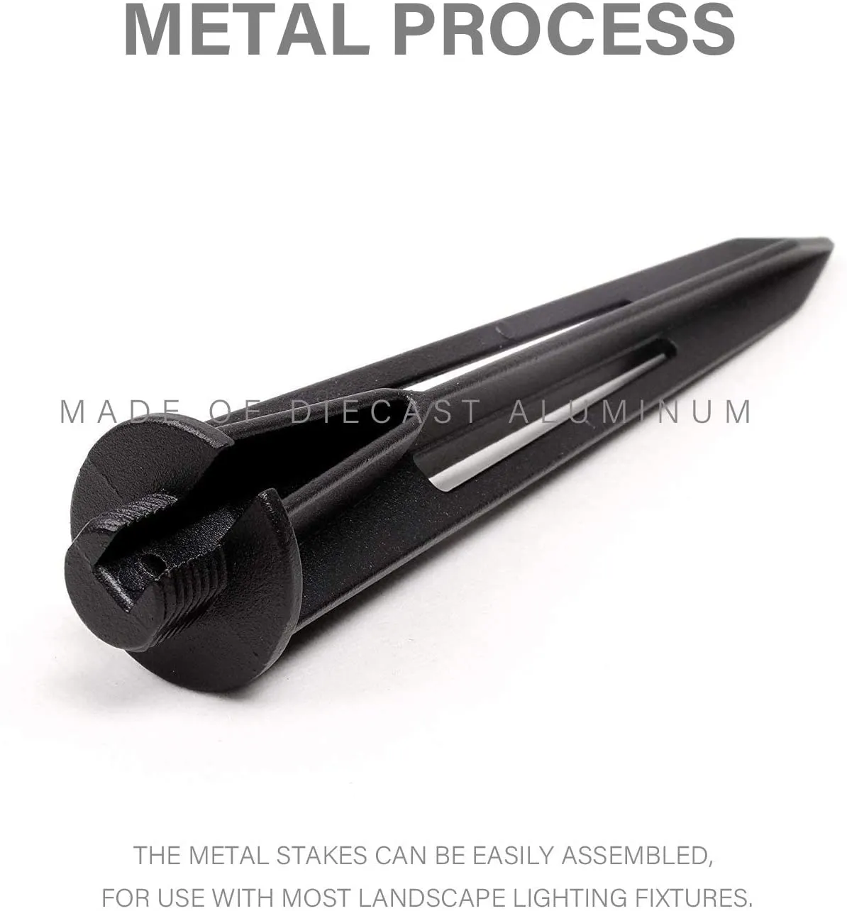 Malibu Replacement Stake For Landscape Lighting Diecast Aluminum Construction 8101-4820-01