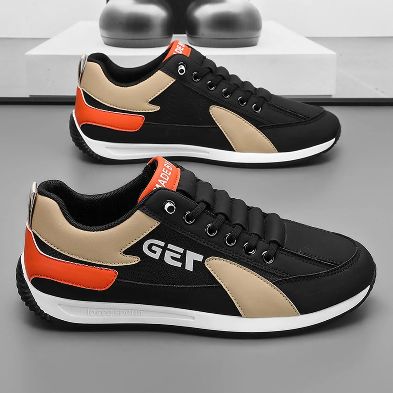 Mens Slip on Shoes Men's Sneakers Tennis Shoe for Men Slip on Shoe for Men Running Trail Mesh Sneaker