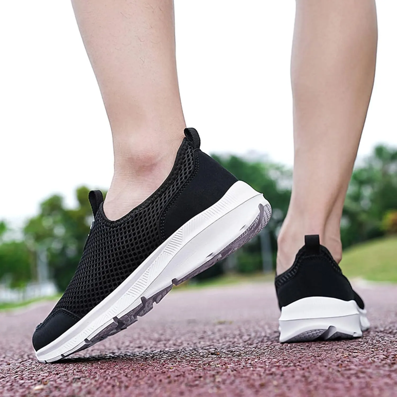 Mens Walking Shoes Men's Sneakers Tennis Shoe for Men Slip on Shoe for Men Lightweight Athletic Gym Sneaker