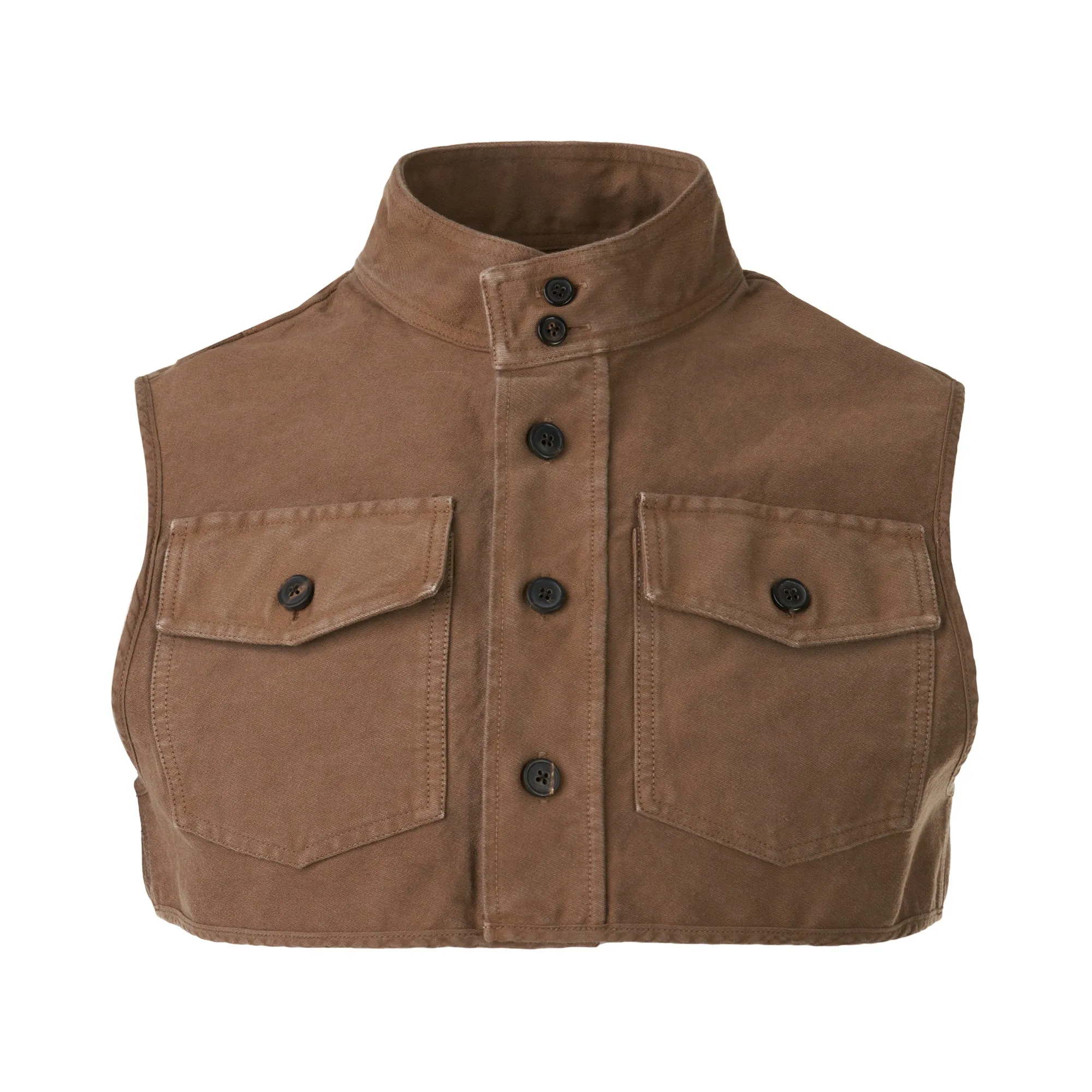 Midweight Cotton Overdye Vest
