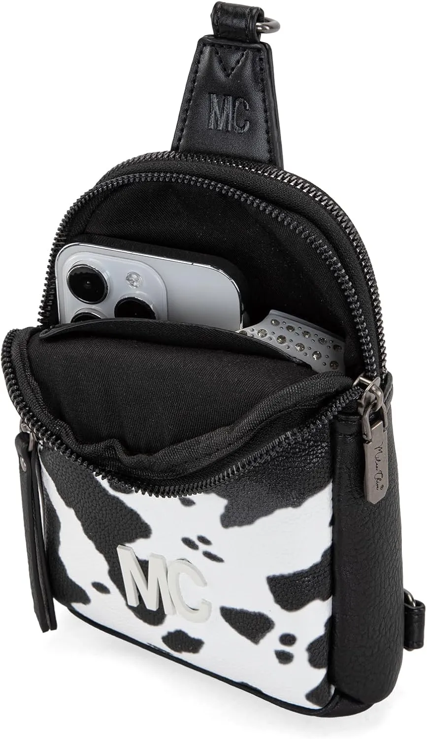 Milan Chiva Small Crossbody Bags for Women Chic Mini Sling Bag Purse and Waist Packs for Girls