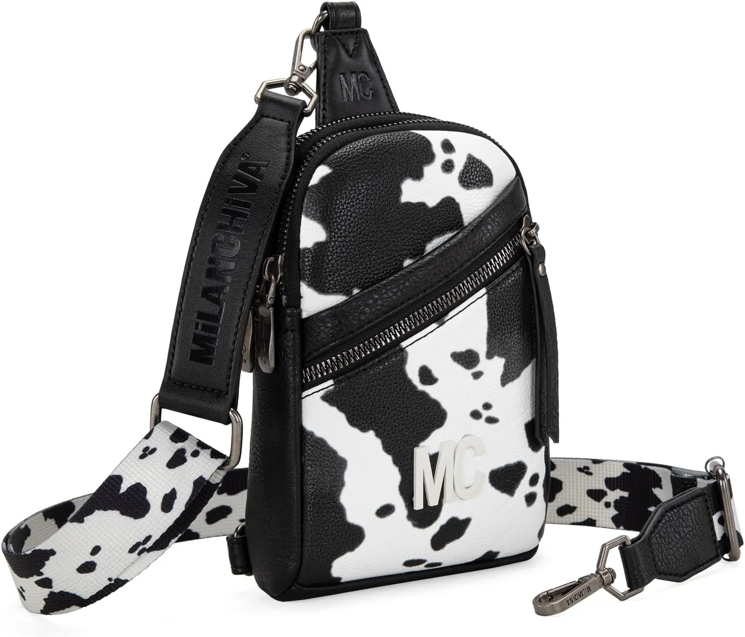 Milan Chiva Small Crossbody Bags for Women Chic Mini Sling Bag Purse and Waist Packs for Girls
