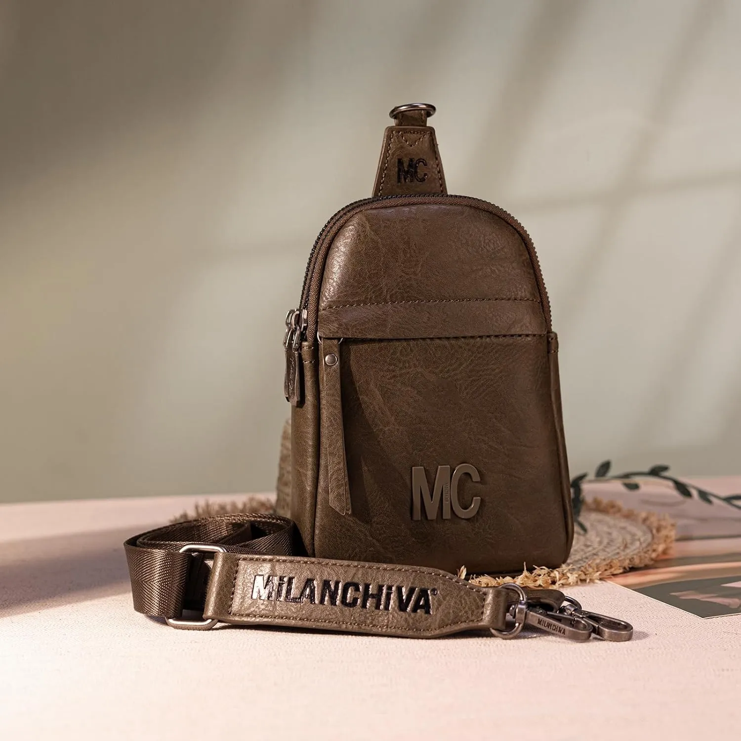 Milan Chiva Small Crossbody Bags for Women Chic Mini Sling Bag Purse and Waist Packs for Girls