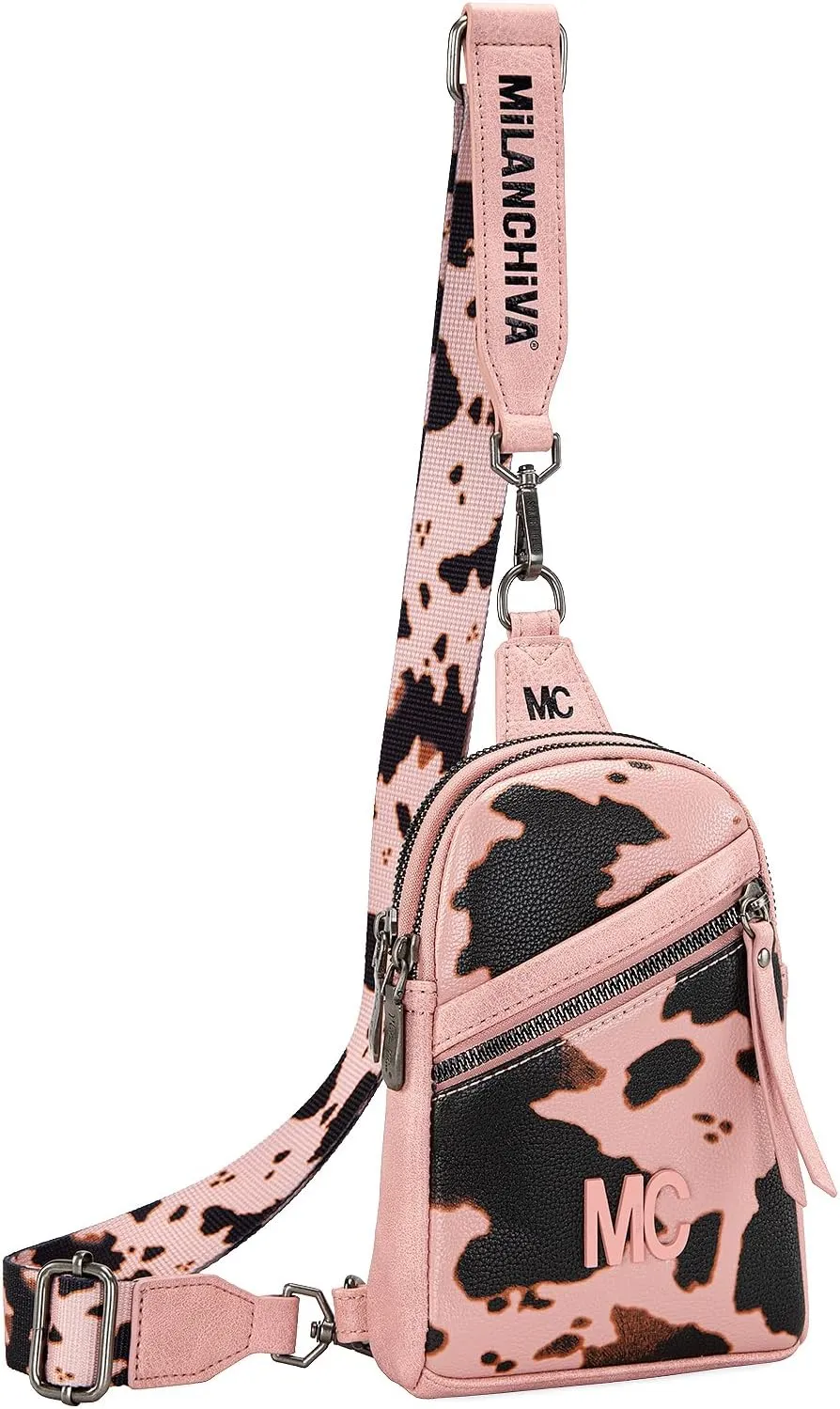Milan Chiva Small Crossbody Bags for Women Chic Mini Sling Bag Purse and Waist Packs for Girls