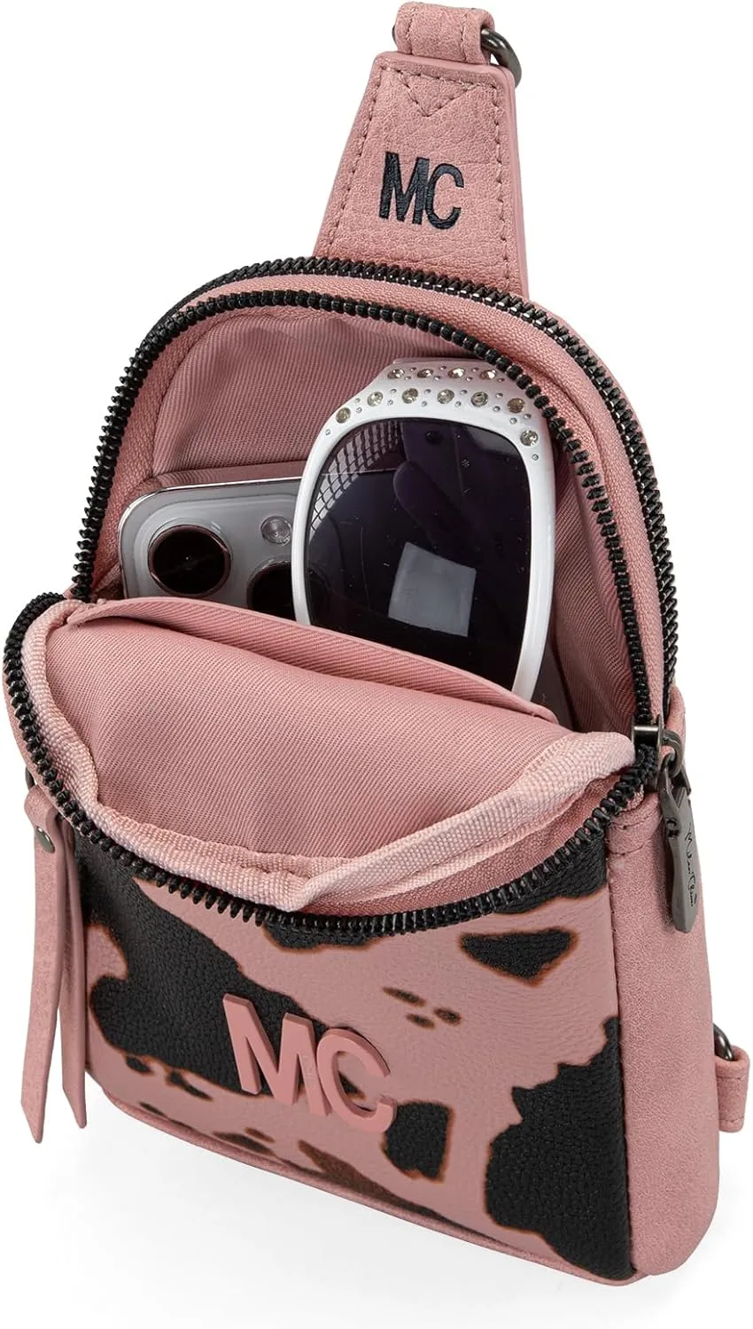 Milan Chiva Small Crossbody Bags for Women Chic Mini Sling Bag Purse and Waist Packs for Girls