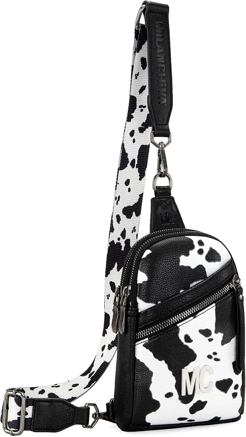 Milan Chiva Small Crossbody Bags for Women Chic Mini Sling Bag Purse and Waist Packs for Girls