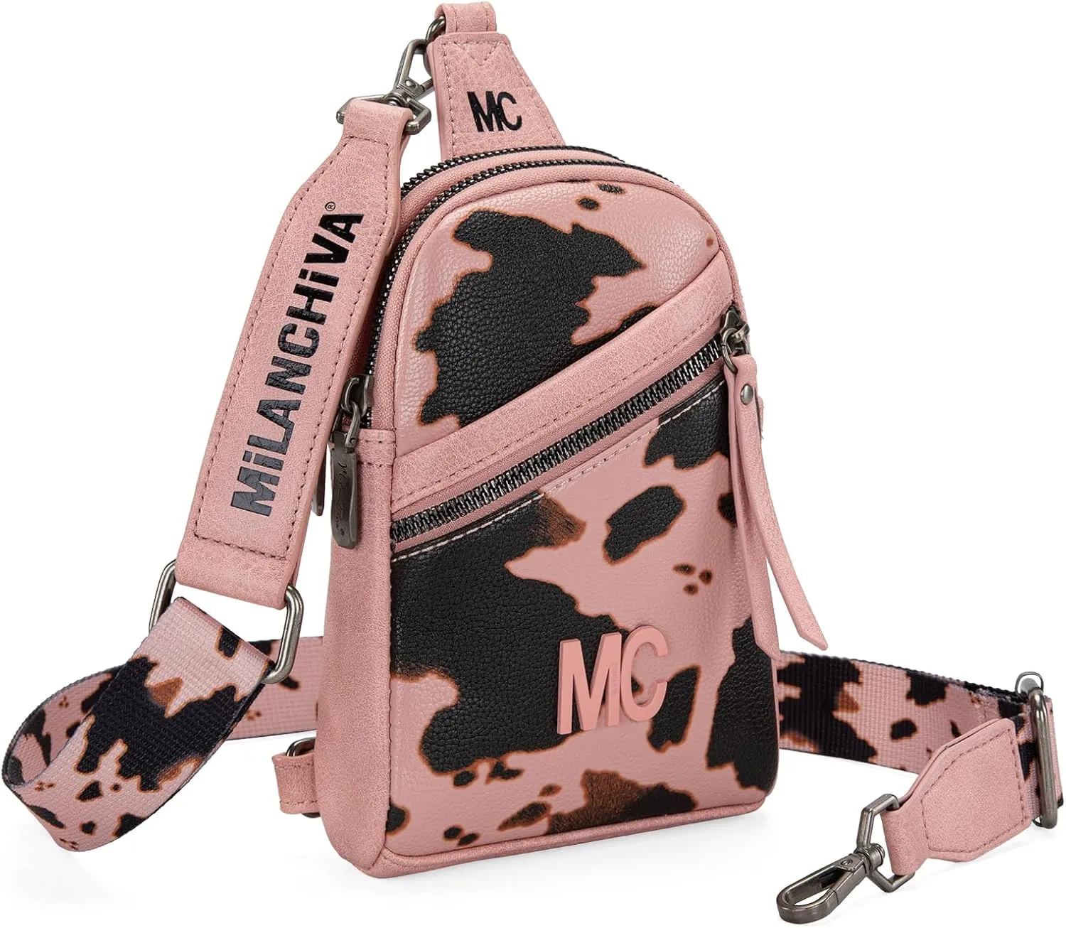 Milan Chiva Small Crossbody Bags for Women Chic Mini Sling Bag Purse and Waist Packs for Girls