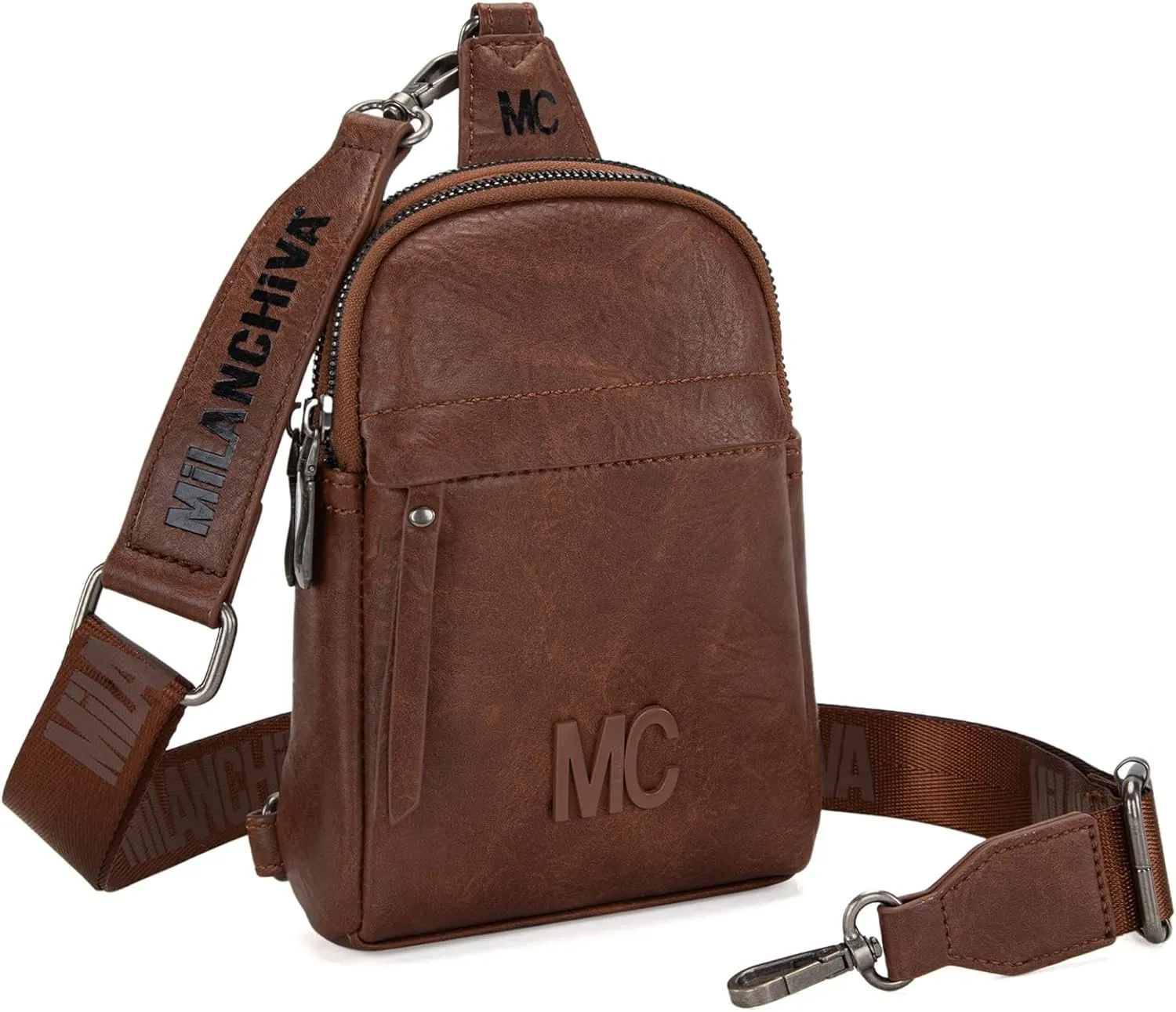 Milan Chiva Small Crossbody Bags for Women Chic Mini Sling Bag Purse and Waist Packs for Girls