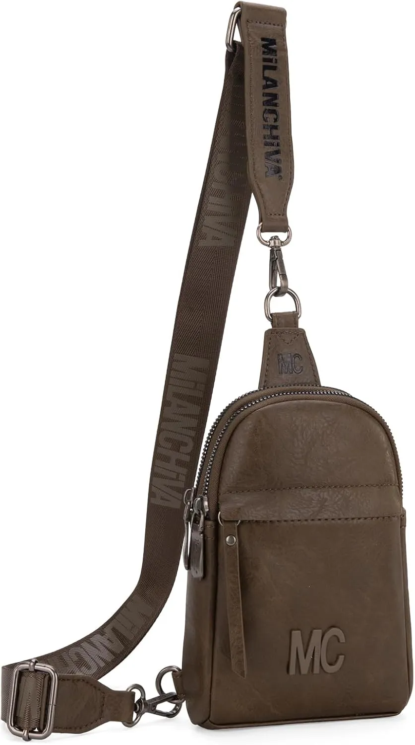 Milan Chiva Small Crossbody Bags for Women Chic Mini Sling Bag Purse and Waist Packs for Girls