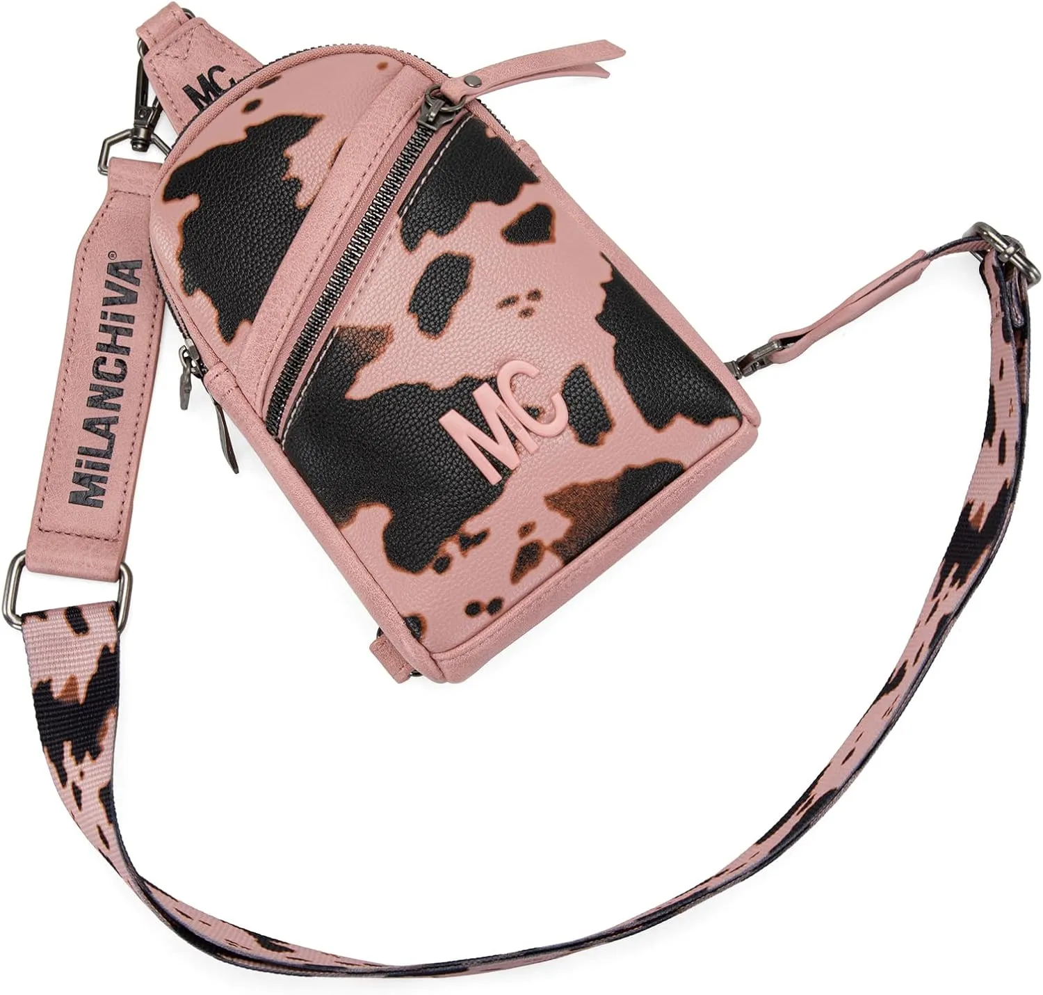 Milan Chiva Small Crossbody Bags for Women Chic Mini Sling Bag Purse and Waist Packs for Girls