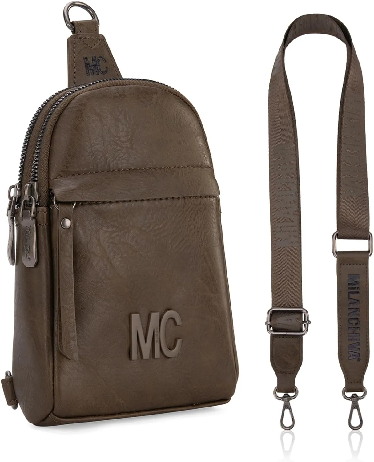 Milan Chiva Small Crossbody Bags for Women Chic Mini Sling Bag Purse and Waist Packs for Girls