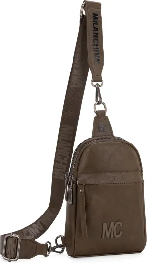 Milan Chiva Small Crossbody Bags for Women Chic Mini Sling Bag Purse and Waist Packs for Girls