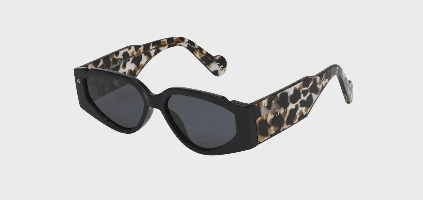 Miracle Mile Sunglasses - Caviar Black