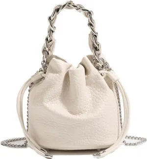Molodo Bucket Bag for Women Soft Vegan Leather Shoulder Crossbody Bag Fashion Satchel Hobo Purses