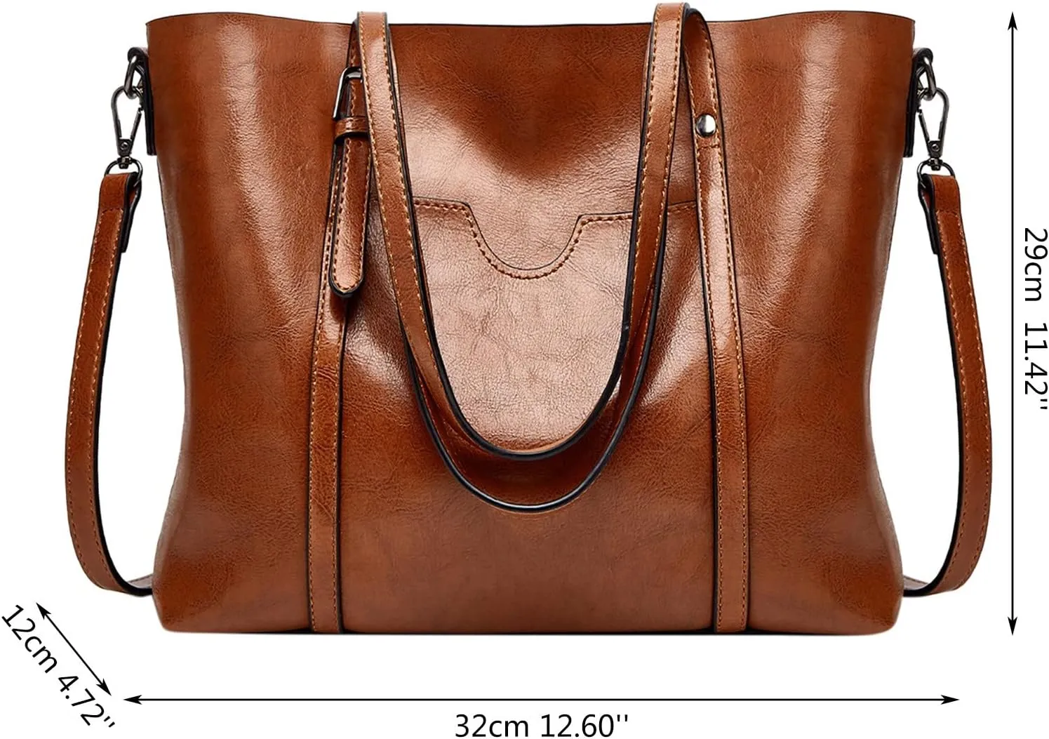 Multi Pocket Shoulder Bags for Woman Crossbody Purses and Handbags Lightweight Pocketbook Lightweight Puffer Bag(Coffee)