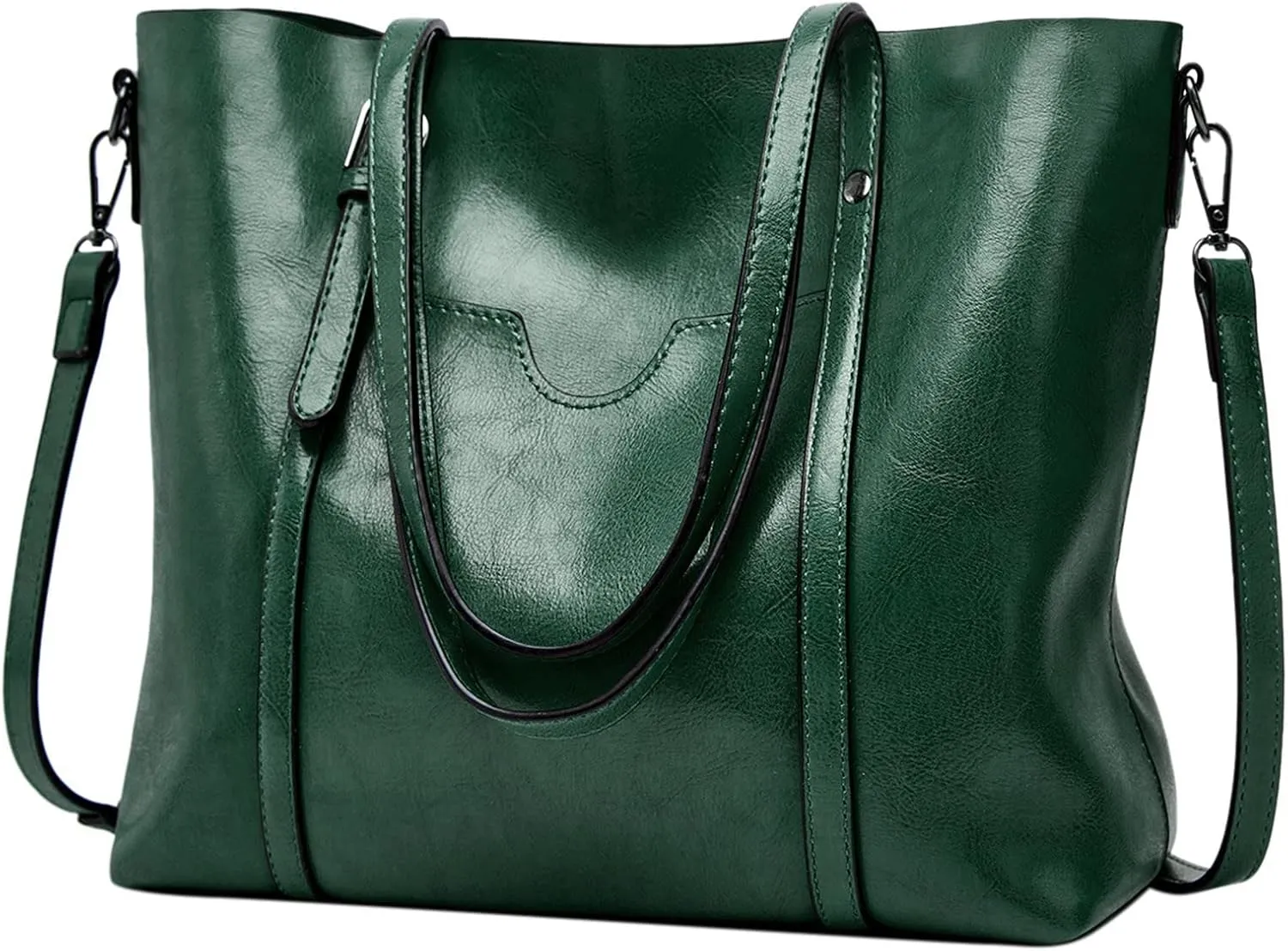 Multi Pocket Shoulder Bags for Woman Crossbody Purses and Handbags Lightweight Pocketbook Lightweight Puffer Bag(Green)