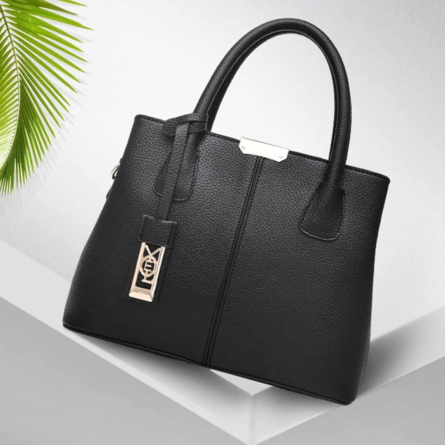 Multi Pocket Shoulder Bags for Woman Crossbody Purses and Handbags Lightweight Pocketbook Travel Bag with Zipper(Black)