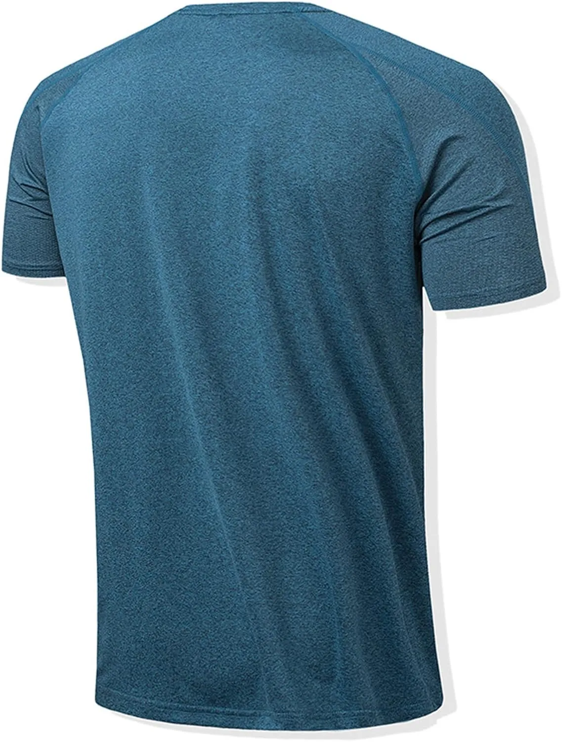 Muscularfit Mens Slim Fit T Shirts Summer Casual Stylish Cotton Linen Shirt Regular-Fit Short Sleeve Vintage Strapping Shirt