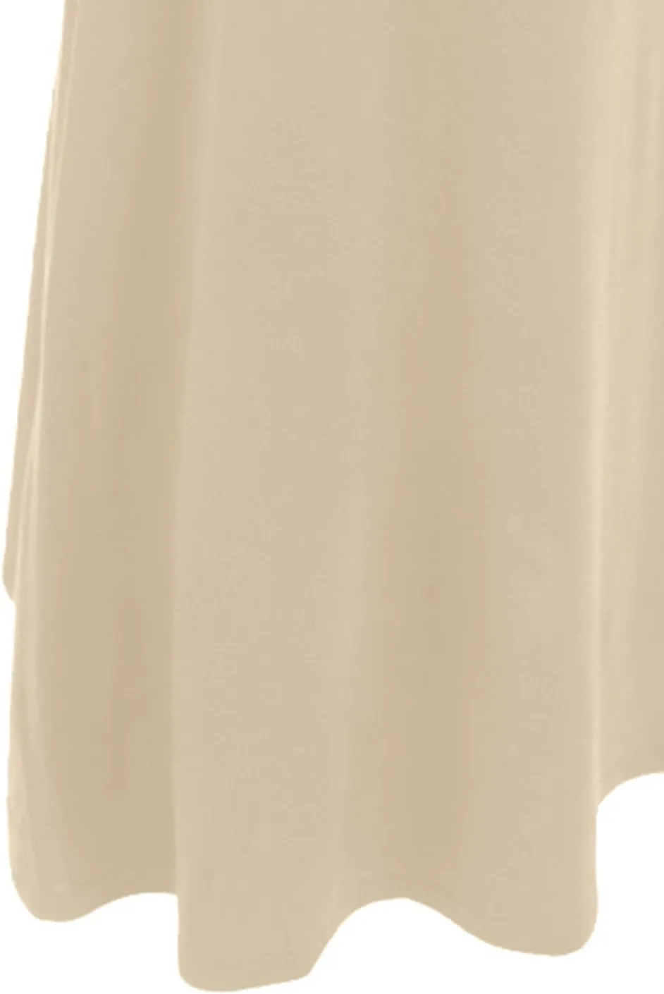 NE PEOPLE Women's Stretchy Premium Basic Elastic Waist Foldover Jersey Maxi Skirts