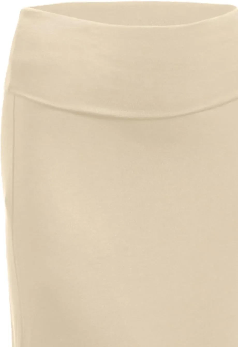 NE PEOPLE Women's Stretchy Premium Basic Elastic Waist Foldover Jersey Maxi Skirts