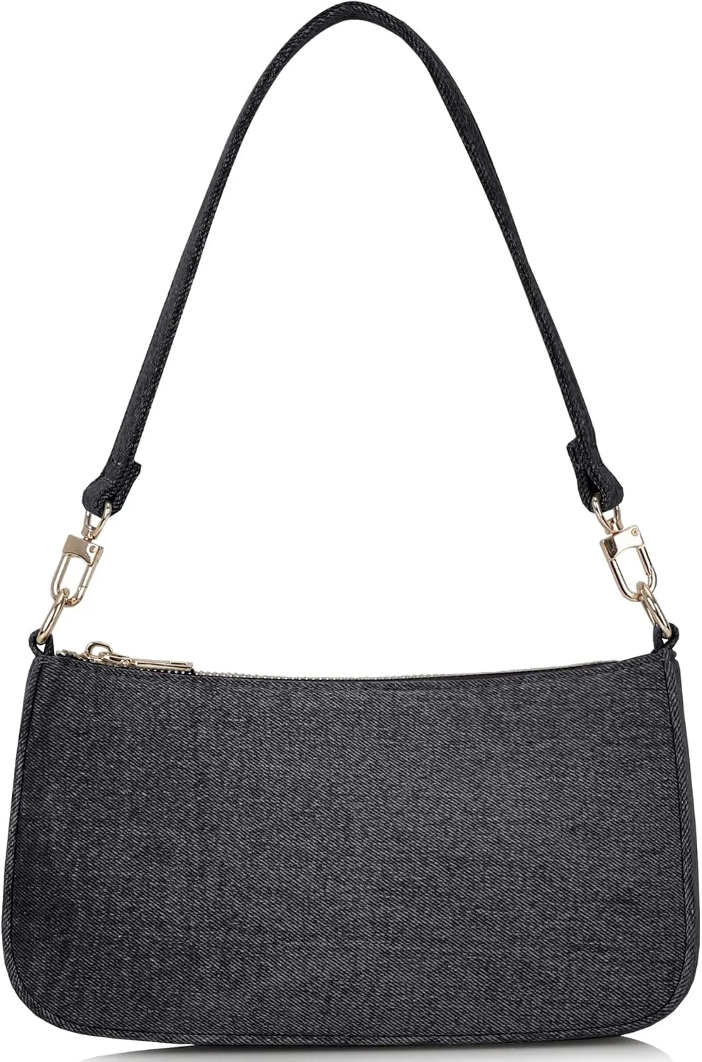 NIUEIMEE ZHOU Denim Shoulder Bag for Women Retro Classic Clutch Tote HandBags Crossbody Purses