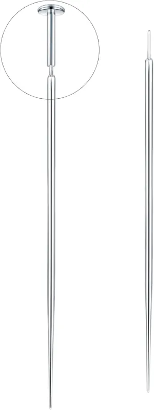 Oveta Titanium Insertion Taper for Threadless Body Jewelry - Piercing Taper Pin for Nostril Jewelry Tool, 2PCS