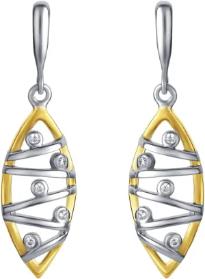 Peora 925 Sterling Silver Raindrop Dangle Earrings for Women, Hypoallergenic Fine Jewelry, Fine Jewelry, Stylish, Modern, Trendy