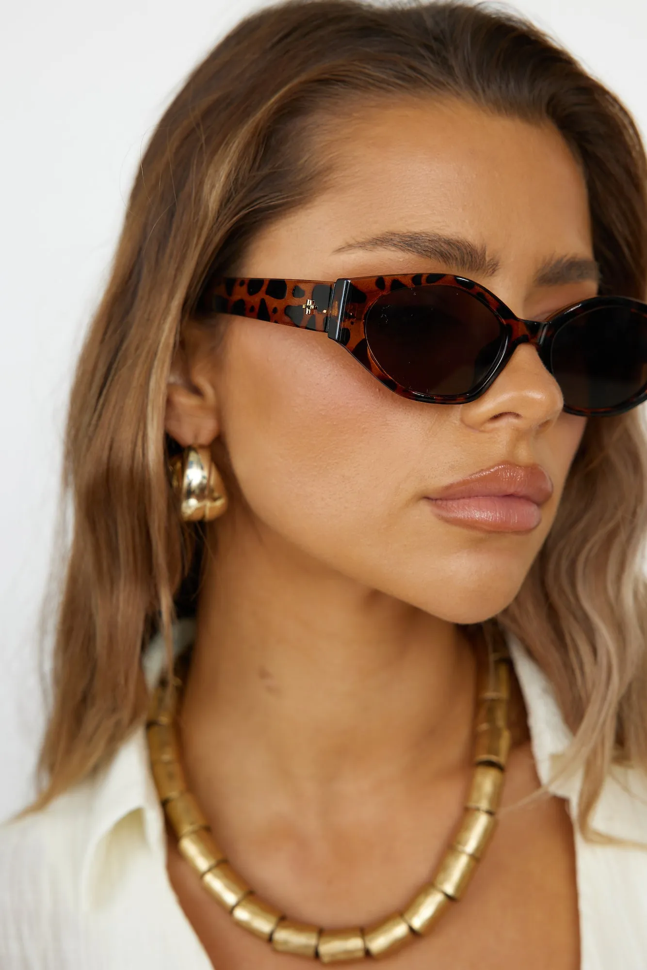 PETA   JAIN Wren Sunglasses Tort Brown
