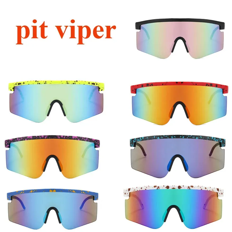 Pit Viper UV400 Sport Sunglasses for Men & Women
