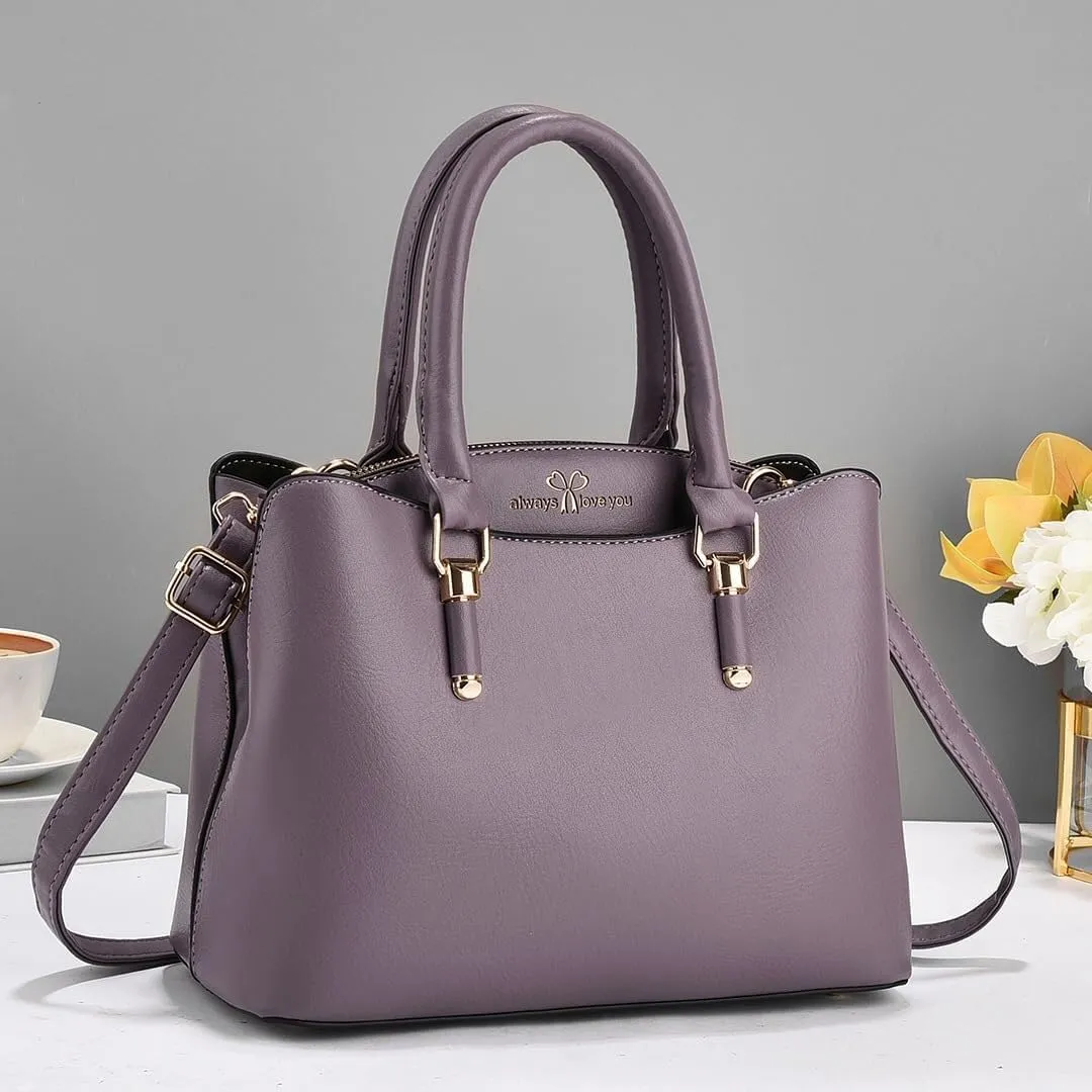 Pu Leather Women's Handbags Classic Crossbody Bag Top Handle Satchel Purse Fashion Ladies Zipper Satchel Bag