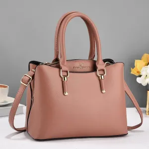 Pu Leather Women's Handbags Classic Crossbody Bag Top Handle Satchel Purse Fashion Ladies Zipper Satchel Bag