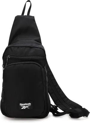 Reebok Unisex Crossbody Bag - Compact Sling Crossbody Bags for Women and Men with Convertible Strap for Gym and Travel, Size,