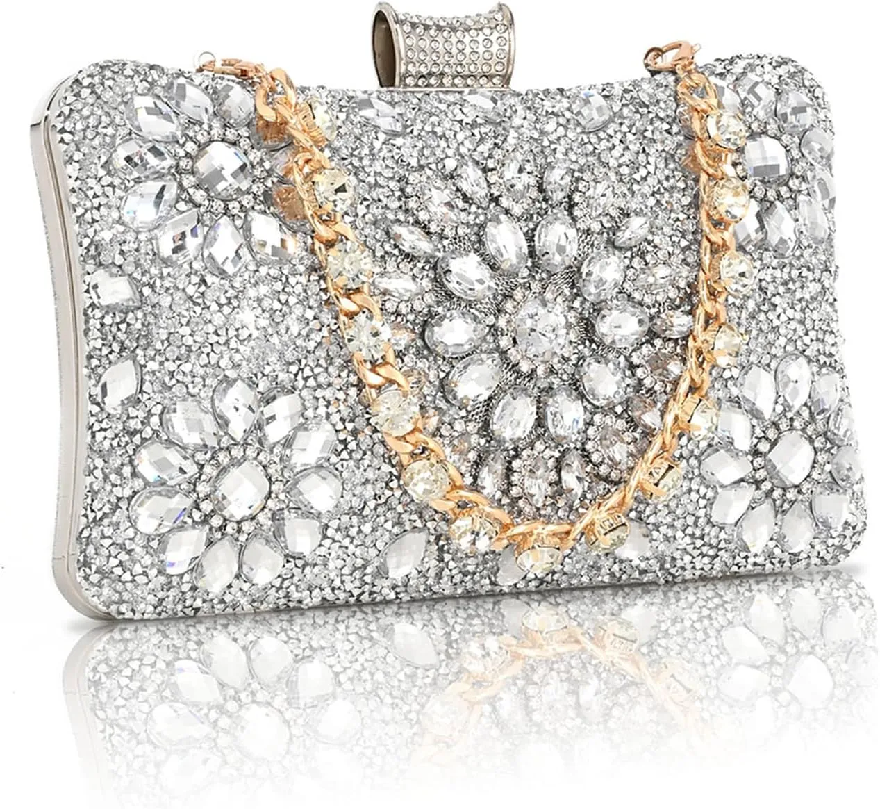 Rhinestone Purses for Women Rhinestone Evening Bag for Wedding Clutch Luxury Handbags Crossbody Bag for Party Prom