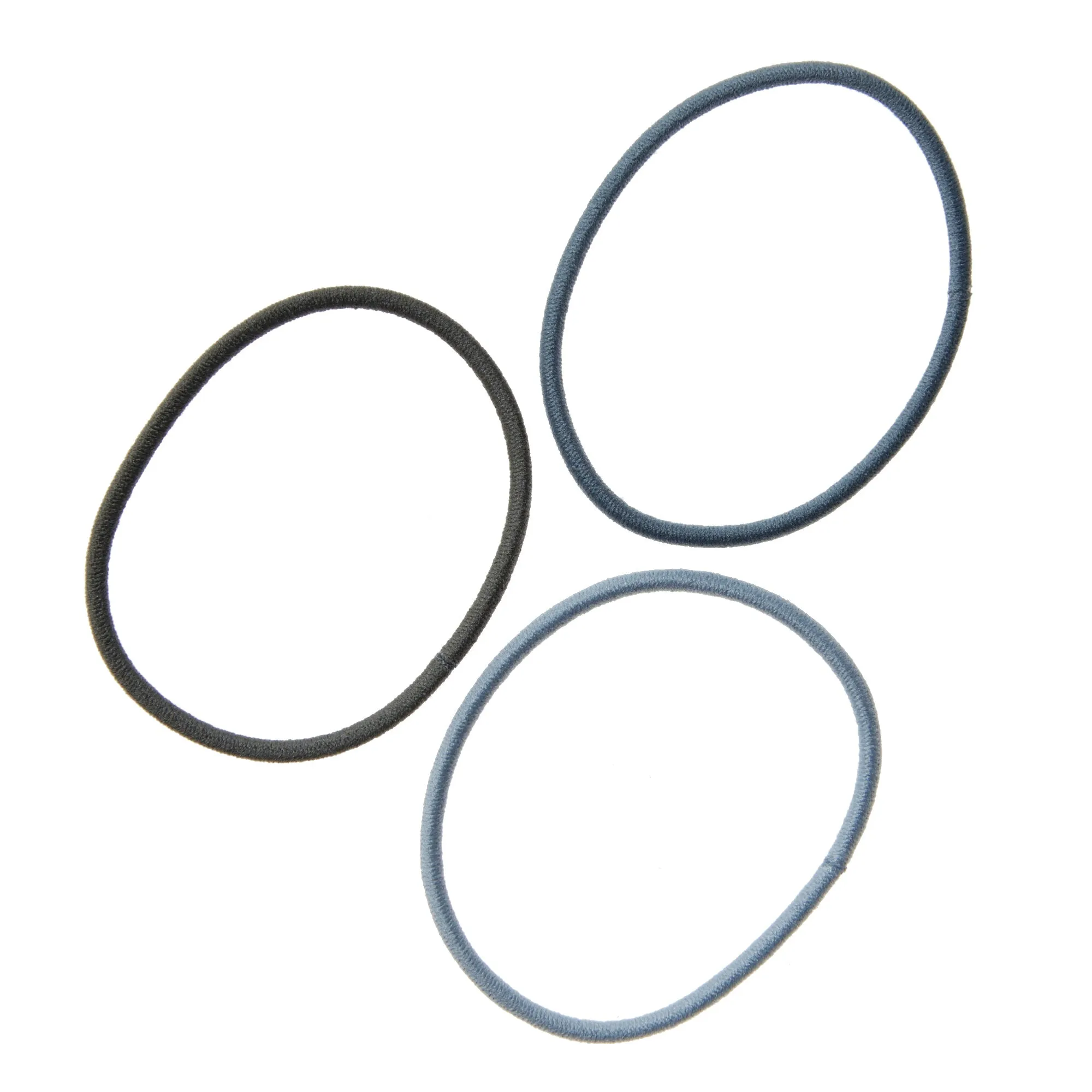 Rubber Hair Bands Thin (3pcs)