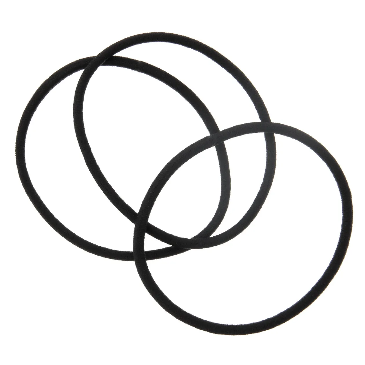Rubber Hair Bands Thin (3pcs)