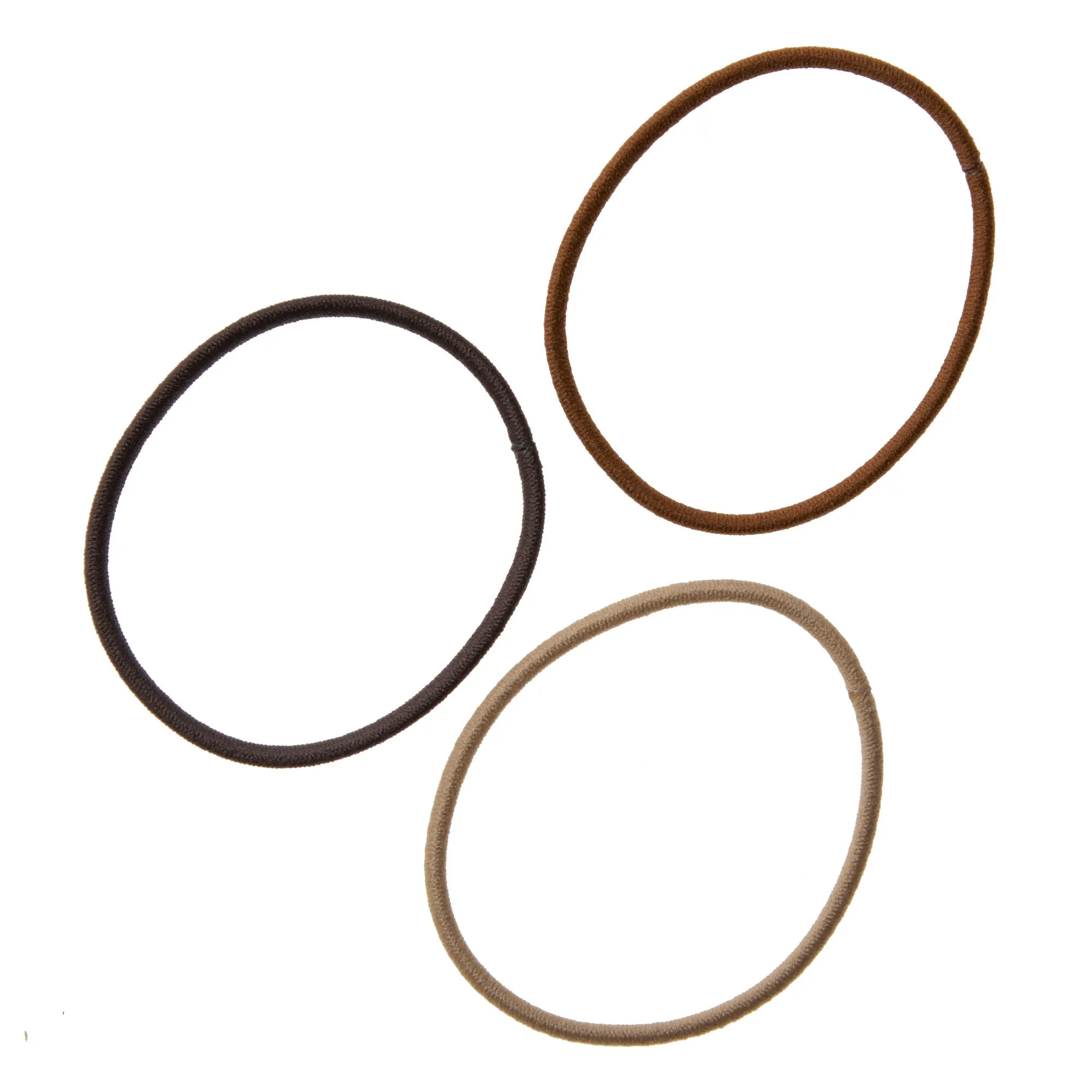 Rubber Hair Bands Thin (3pcs)