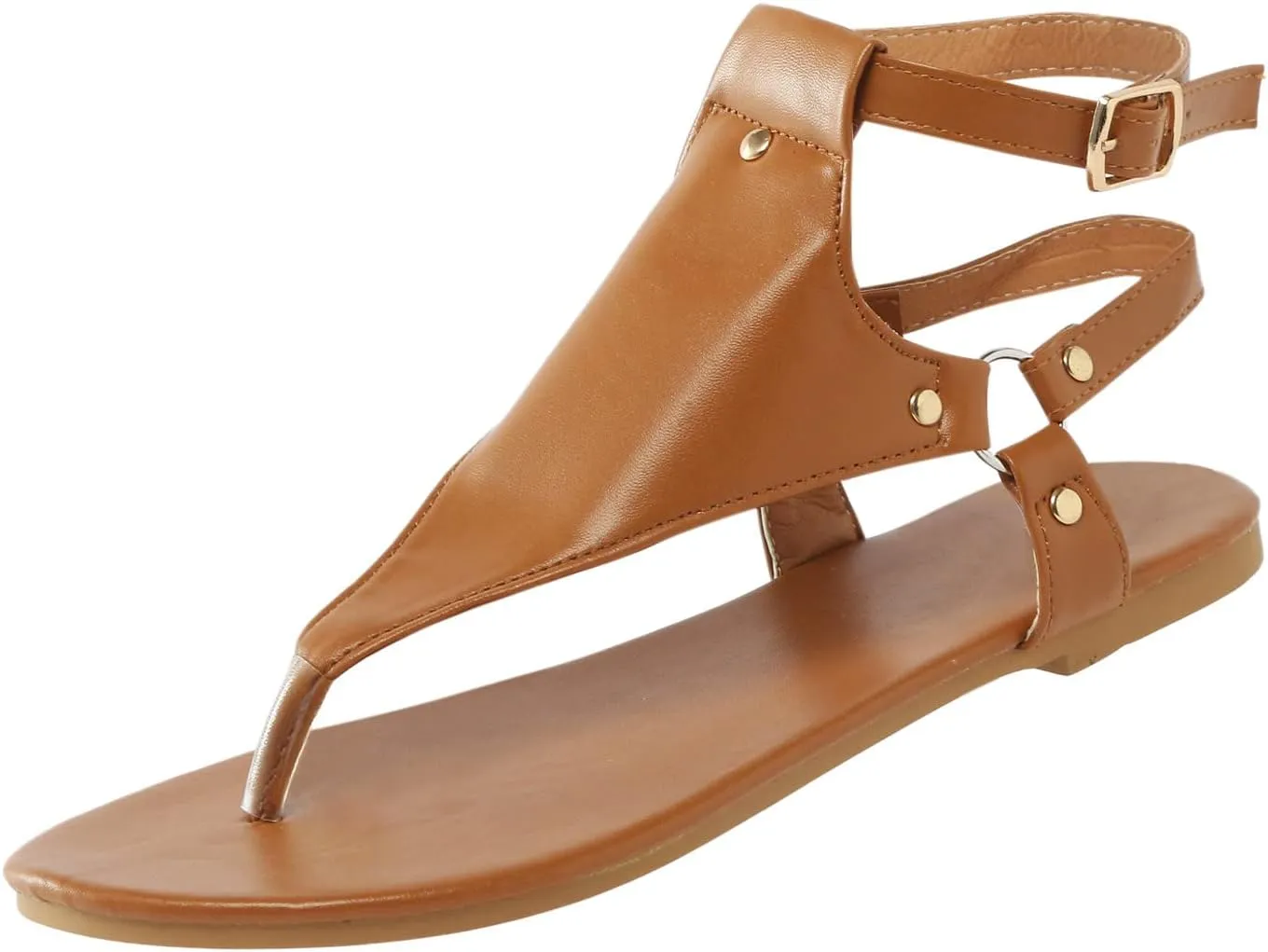 Sandals For Women 2024 Thong Sandals For Women Orthodontic Open Toe Shoes Beach Flats Ladies Buckle Strap Flip Flops Slides