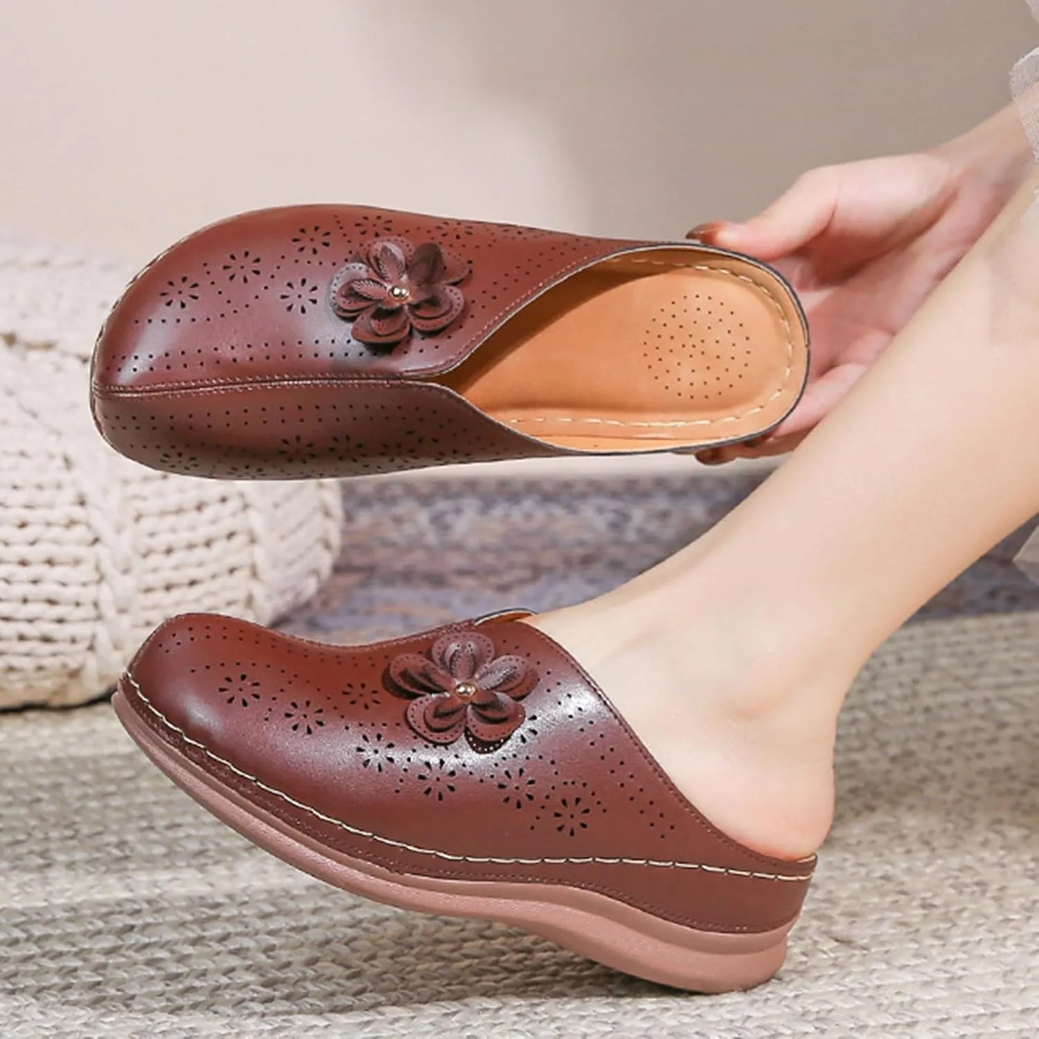 Sandals Women Thick Sole Orthopedic Womens Sandals Summer Dress Flats Casual Beach Comfortable Platform Sandals