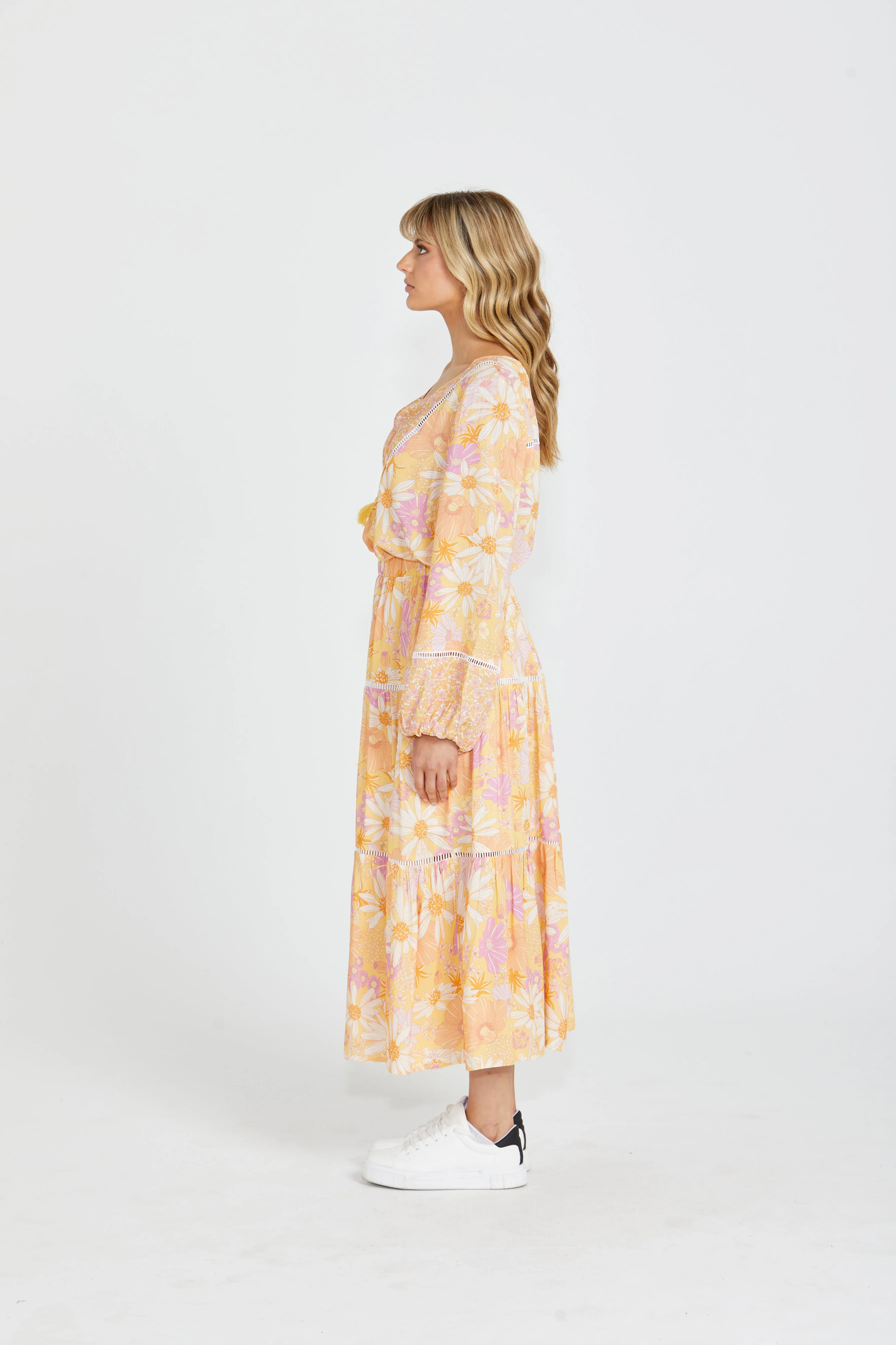 SASS MONTANA TIERED SKIRT- TROPICAL FLORAL<<<<SALE>>>>>