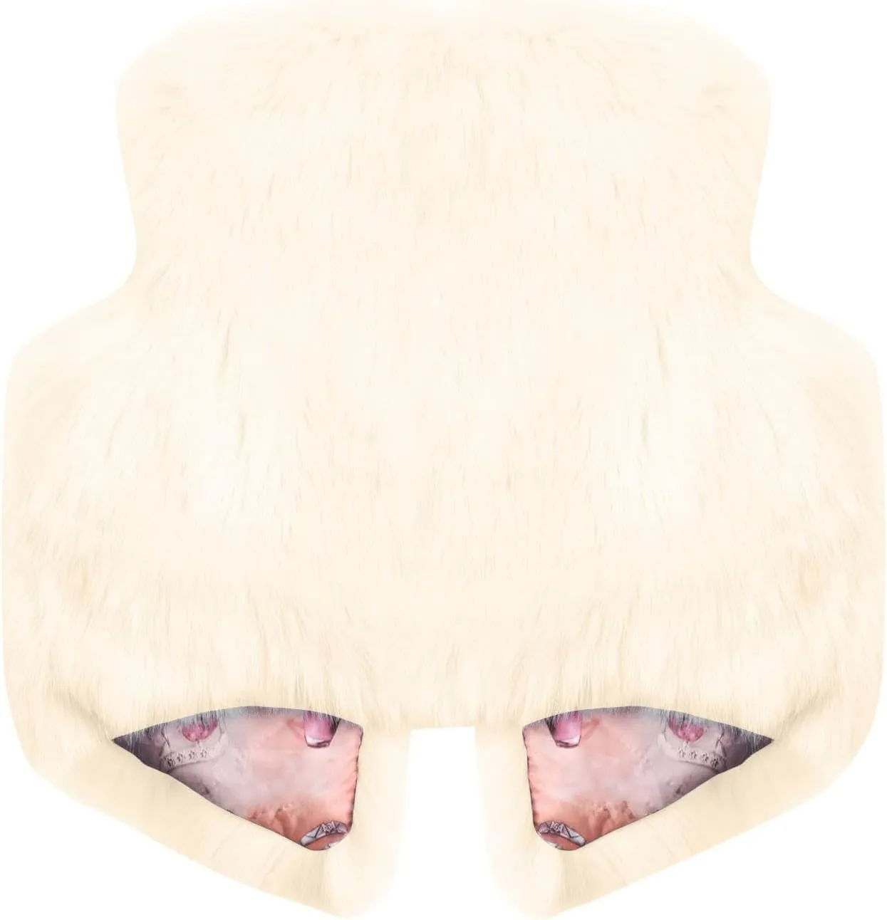 Short Jacket for Girls Toddler Winter Outfit Jackets Children's Waistcoat Girls Imitation Hair Vest Ski Jackets Girls