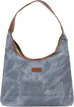 Shoulder Bag,Shoulder Bag for Women Soft PU Leather Minimalistic Top Handle Satchel Bag Handbag for Everyday Use (Blue)