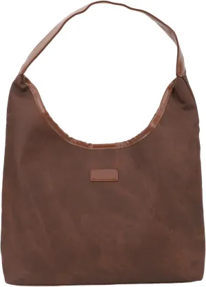 Shoulder Bag,Shoulder Bag for Women Soft PU Leather Minimalistic Top Handle Satchel Bag Handbag for Everyday Use (Brown)