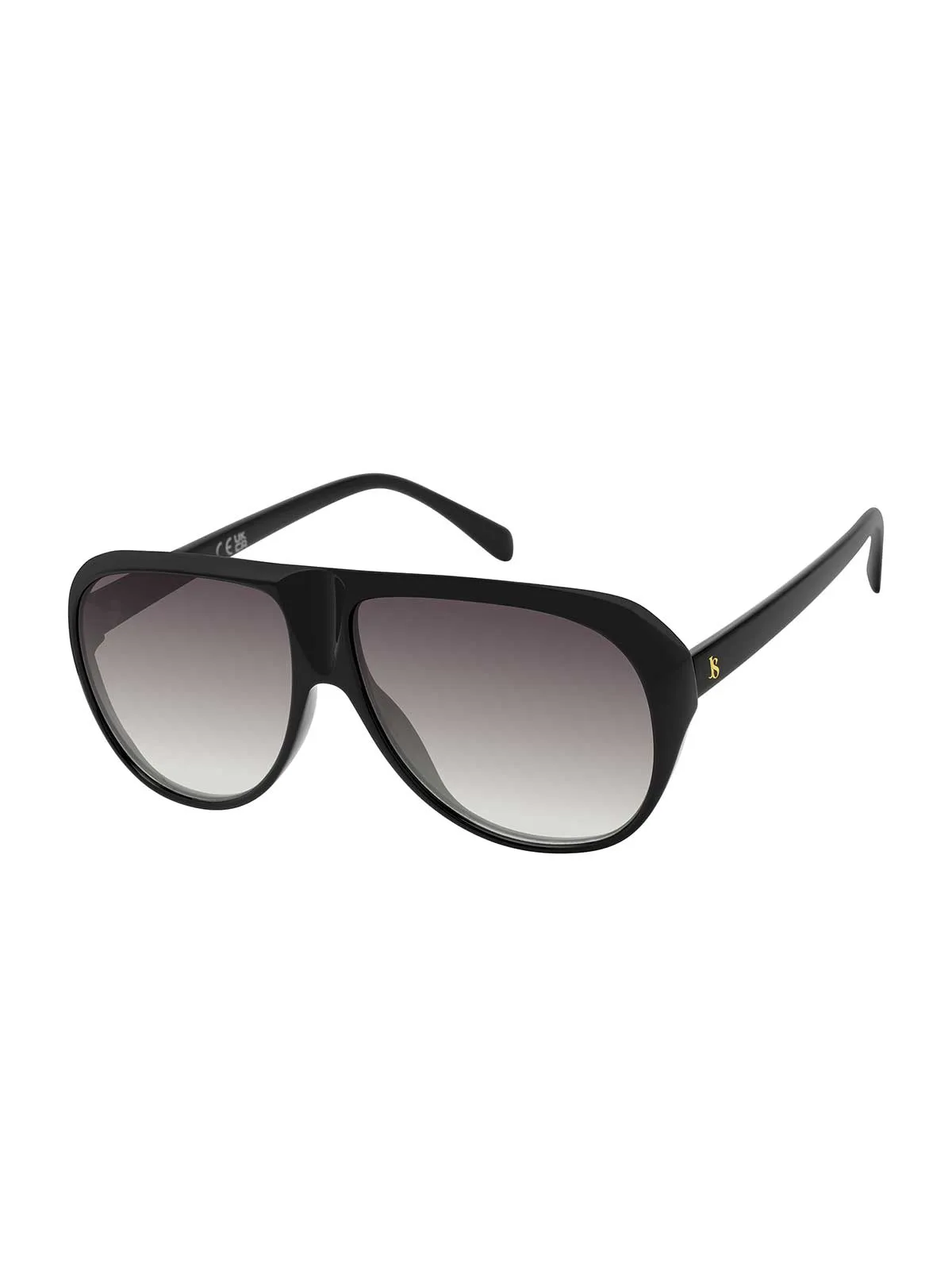 Stylish Aviator Sunglasses in Black